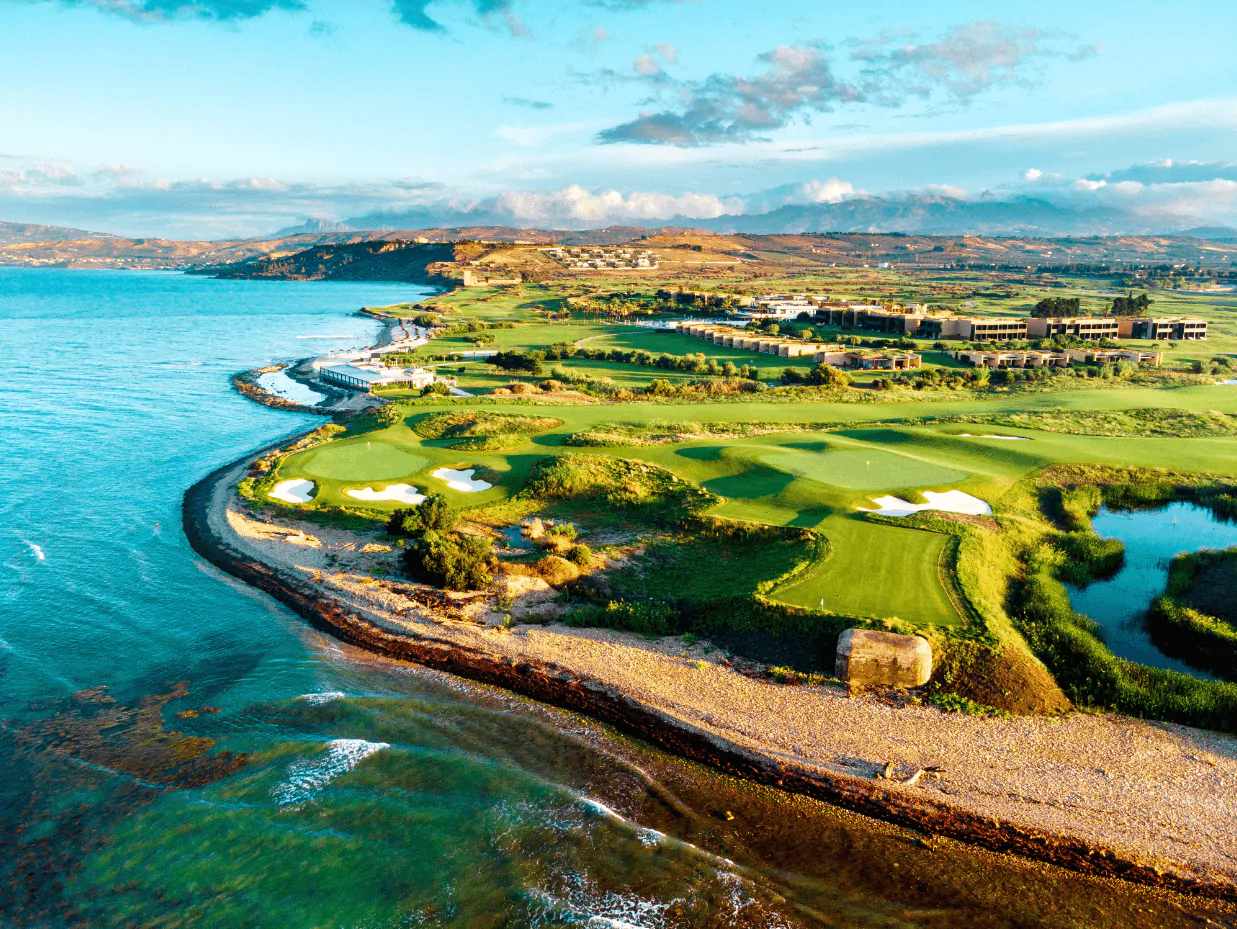 Golf in natural Italy